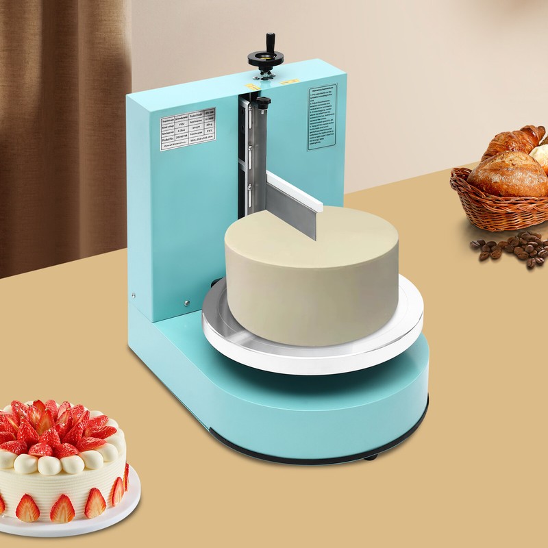 Electric Auto Cream Butter Coating Spreading Machine Cake Decorating Machine gallery
