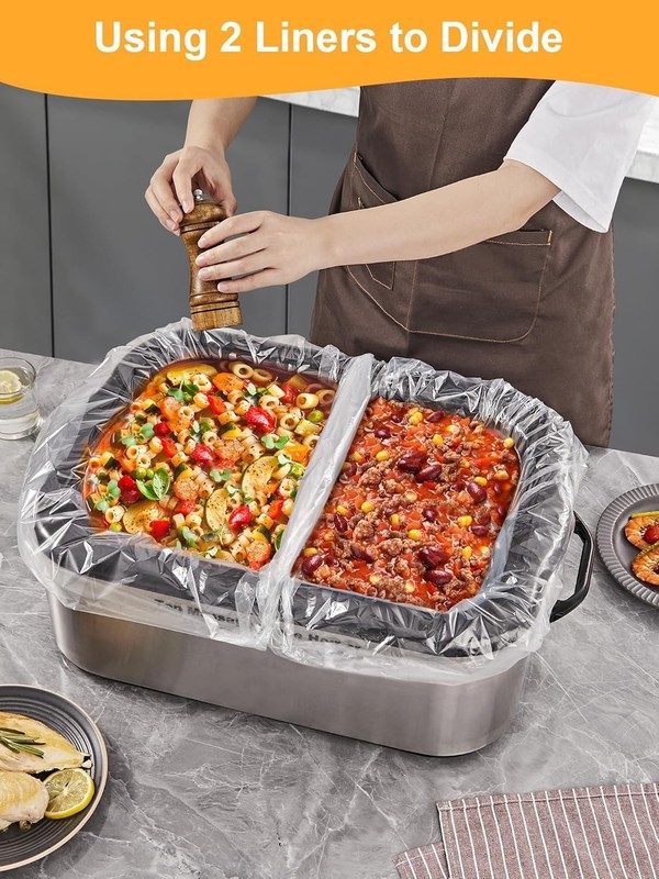 Electric Roaster Liners, 10 Count Disposable Roaster Liners, Fits 16, 18, 22 ... gallery