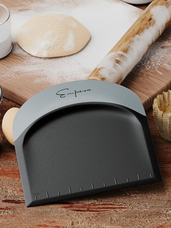 5 inch Mini Dough Scraper in Gray gallery