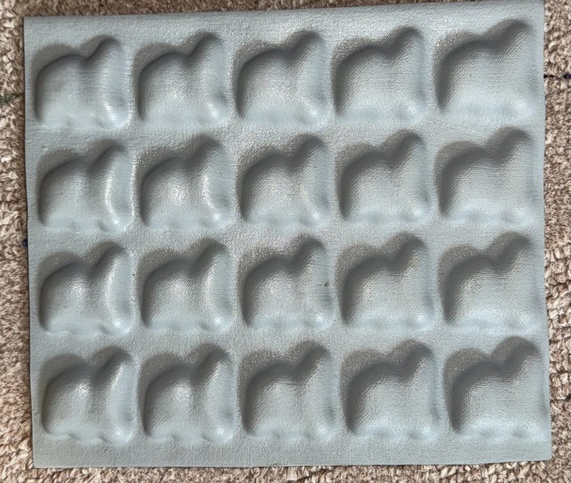 Set of 5 Voorhees #1515 American Flag Rubber Candy Molds 20 Cavity 4th Of July gallery
