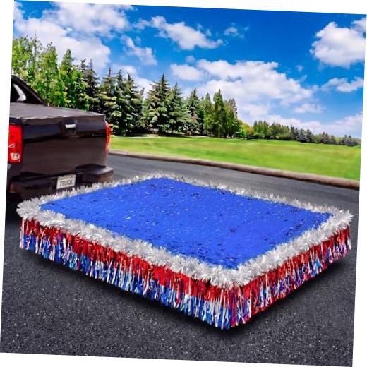 7 Pcs 4th of July Parade Float Decorating Kit for Trailer Patriotic 250th gallery