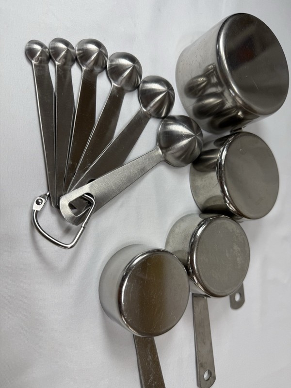 Stainless Steel Measuring Cup and Spoon Set for Accurate Baking, sturdy ￼ gallery