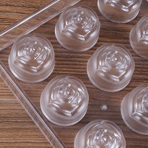 4 Pack 87 Grids Polycarbonate Chocolate Molds - DIY Candy, Cookie, Mousse Trays gallery