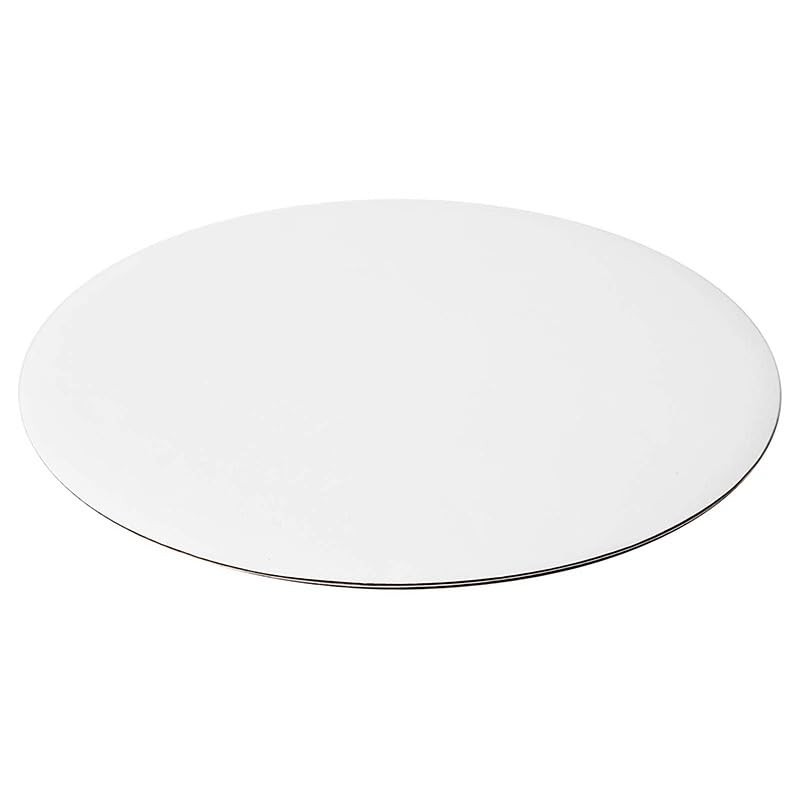 25pcs White Cake Boards 8 inch Round Disposable Cake Circle Plate Waterproof ... gallery