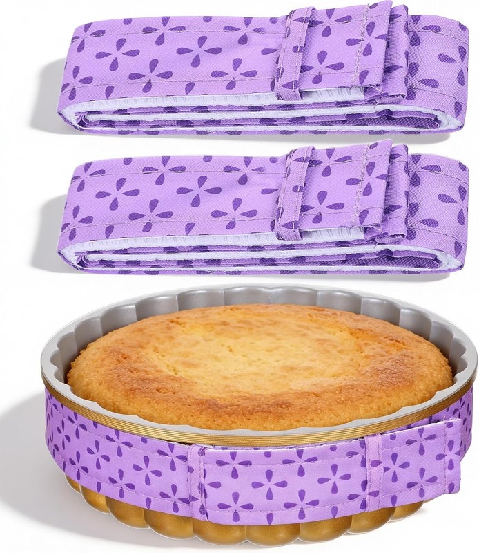 Cake Strips Even Baking 3 Pcs Cake Strips Kitchen & Bakery Use 36.4 x 1.6 In)