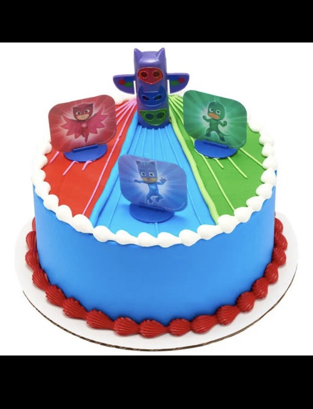 PJ Masks Decoset Cake Topper Kid Birthday Party Decoration Decor Catboy Gecco