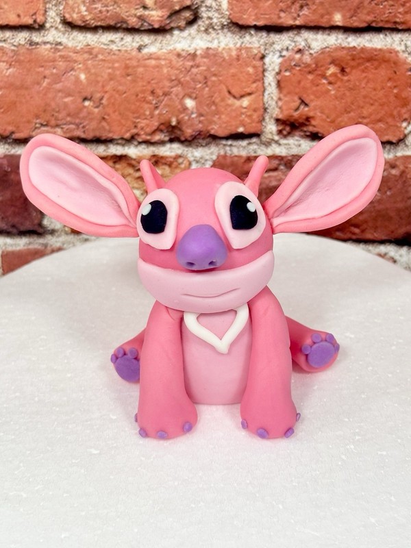 ✨Stitch, Angel & Scrump 3D Fondant Cake Toppers – Perfect for Cakes and Parties✨ gallery