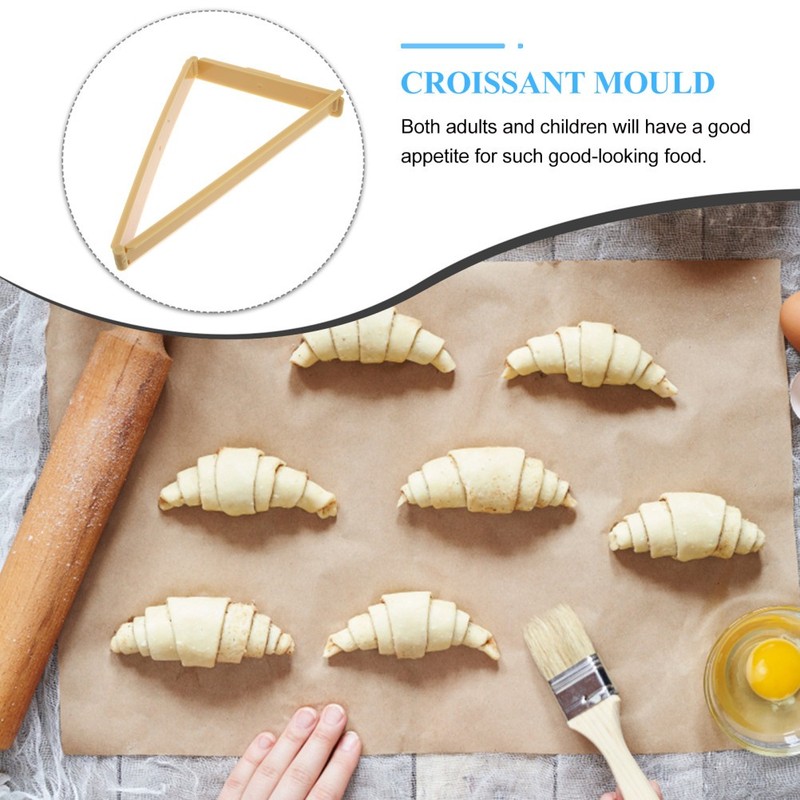 Khaki Croissant Mould Plastic Baking Tool for Making Easy Homemade Croissants gallery