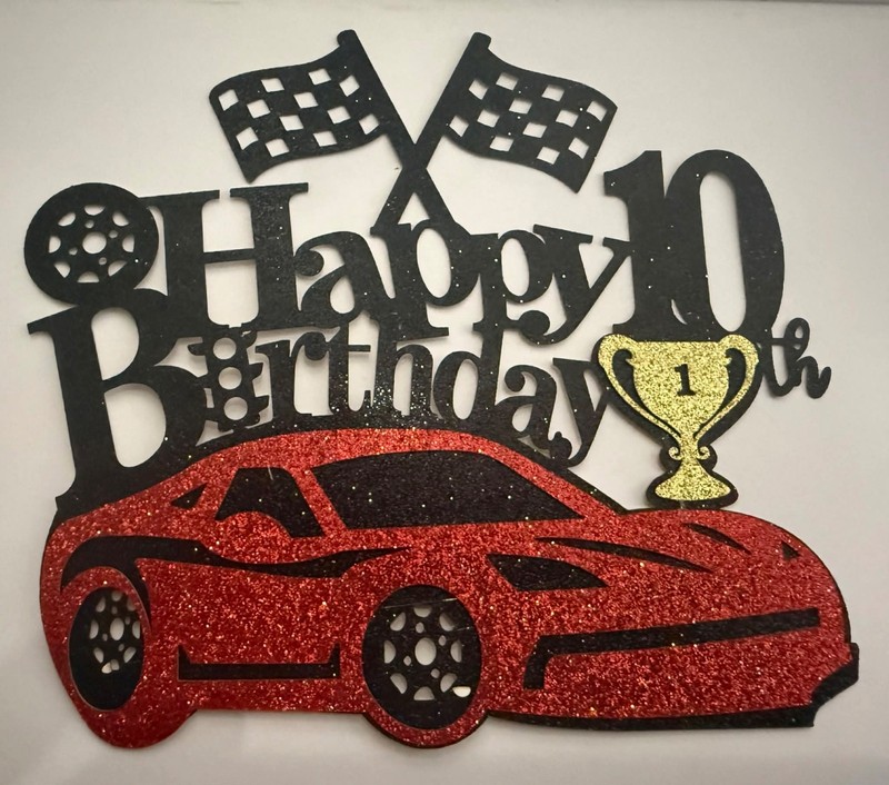 *assosrted "10th BIRTHDAY CAKE TOPPERS" for birthday party 10 10 10 10 10 10 10 gallery