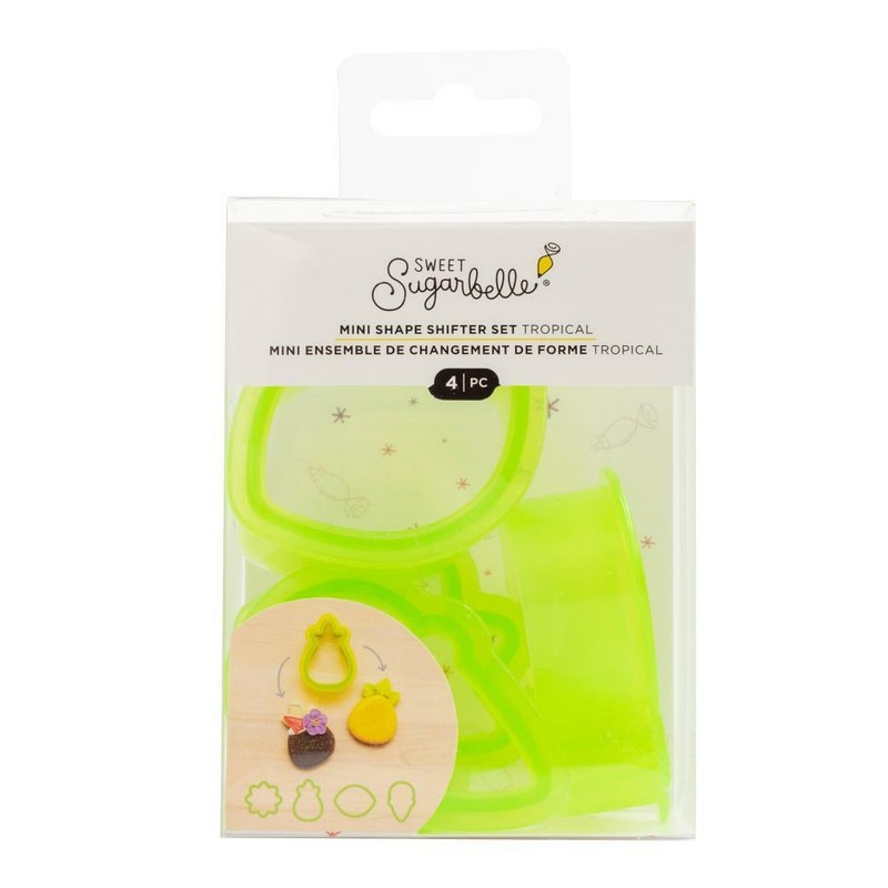 Sweet Sugarbelle Cookie Cutter Set Mini Tropical Flower Pineapple Ice Cream Cone