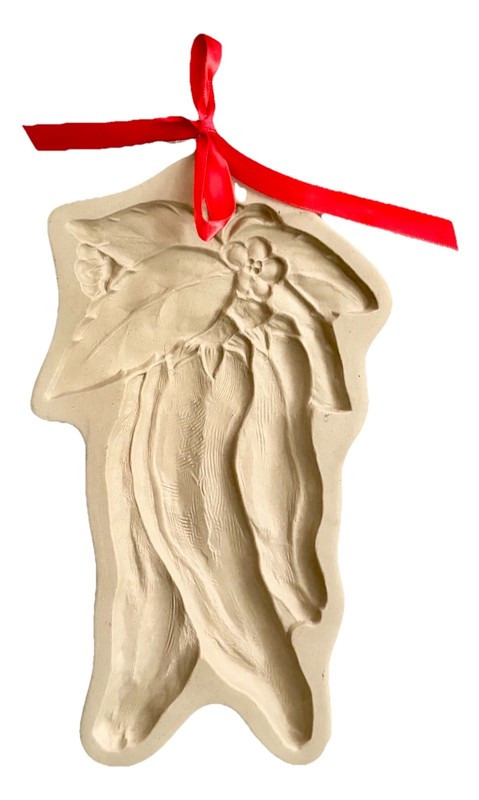 Brown Bag Cooking Art 2001 Hill Design Ristra/Chili Peppers Cookie Mold