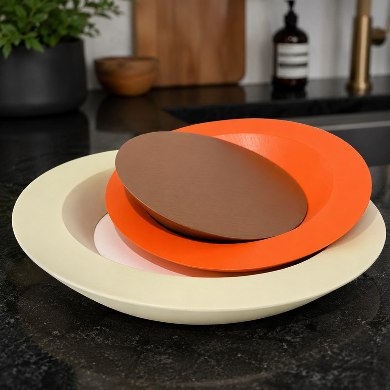 ALESSI MC01 Essentiel De Patissiere Cake Plate Matali Crasset Pierre Herme 2010