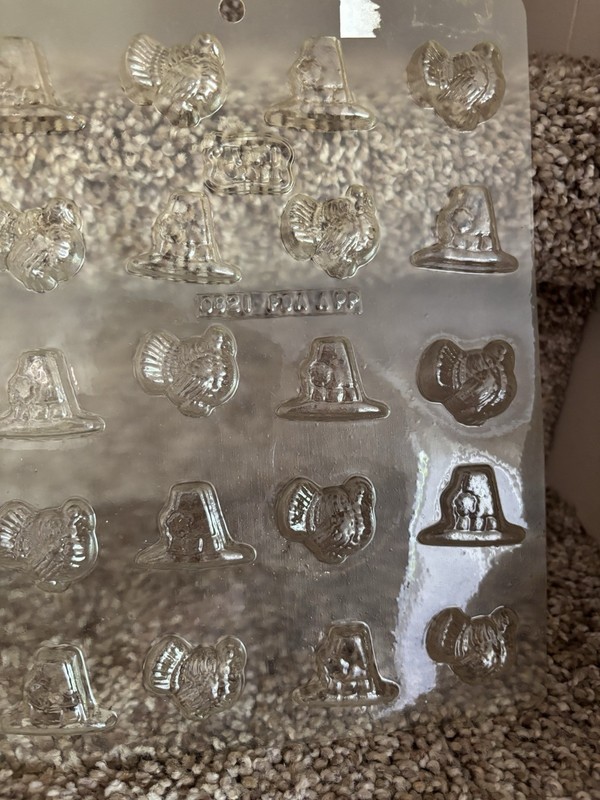 Fall Assorted Clear Plastic Candy & Chocolate Molds gallery