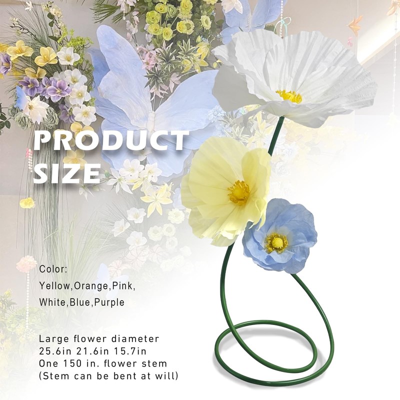 Asdfg Wedding Decorations For Reception Artificial Giant Flowers For Decoration gallery