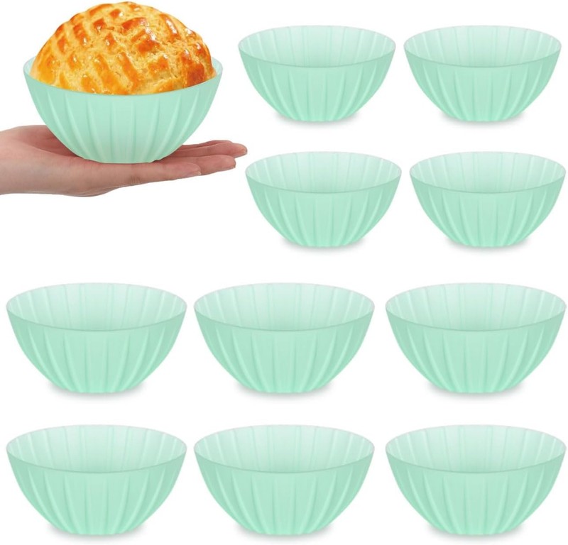 Mini Banneton Basket,10 Pcs 5 Inch Small Sourdough Banneton Bread Proofing