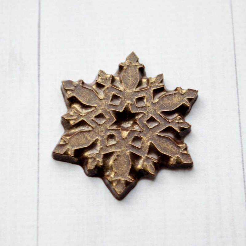 Snowflakes 7 Chocolate Candy Mold, Plaster Mold, Plastic Soap Mold, Christmas gallery