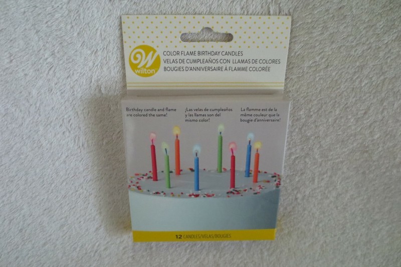 Wilton Color Flame Birthday Candles 12 Candles In Pack New
