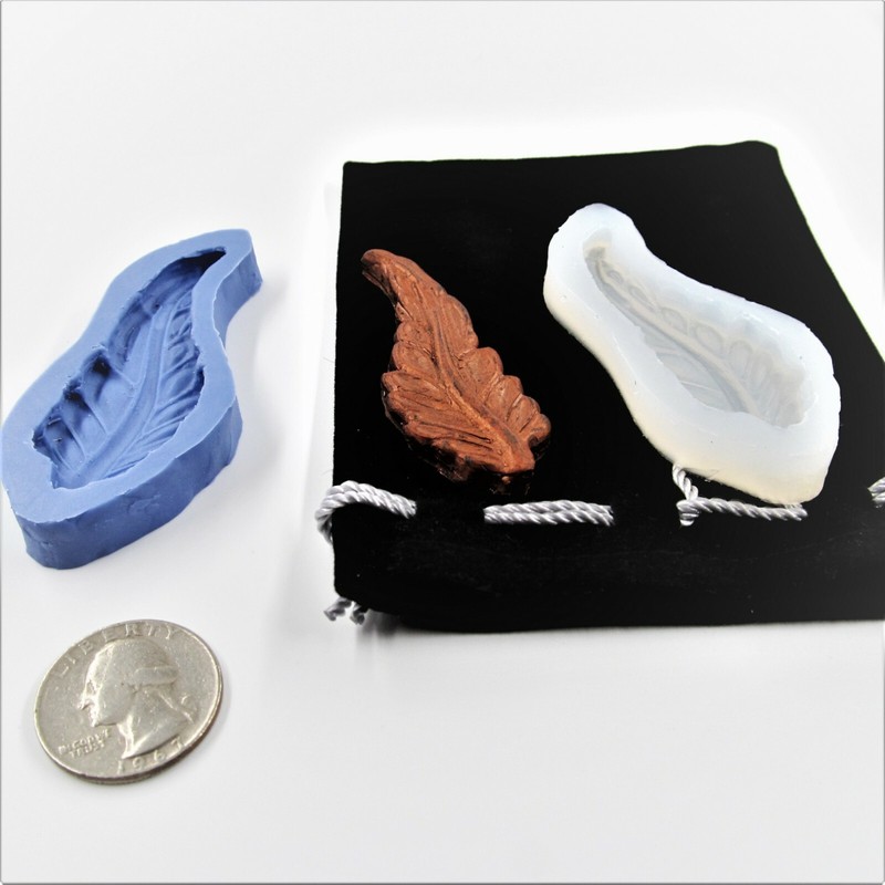 3D Leaf Food Grade Silicone Mold Gum Paste Supply # 152 Fondant Cake Decorating gallery