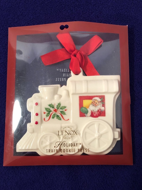 Lenox Holiday Train Cookie Press