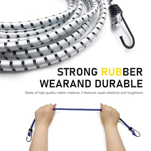 Car Wind Protector Cover Gust Straps, Wear-Resistant Tensile Strong Load Rope, gallery
