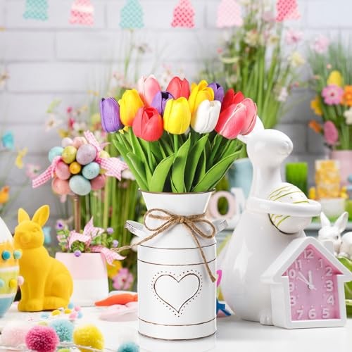 19 Pcs Spring Easter Centerpieces for Tables Home Office Bright Color gallery