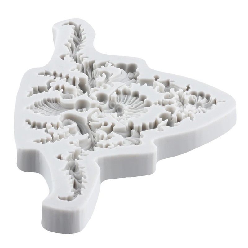 Baroque Relief Flower Silicone Mold Fondant Cake Decorating Chocolate gallery