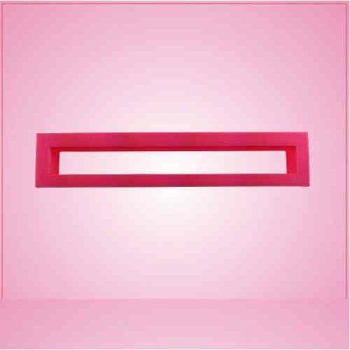 Pink Rectangle Stripe Cookie Cutter