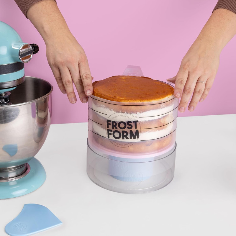 6-Inch Frost Form Cake Decorating Kit with Pan, Liner, and Tools (7 Pieces) gallery