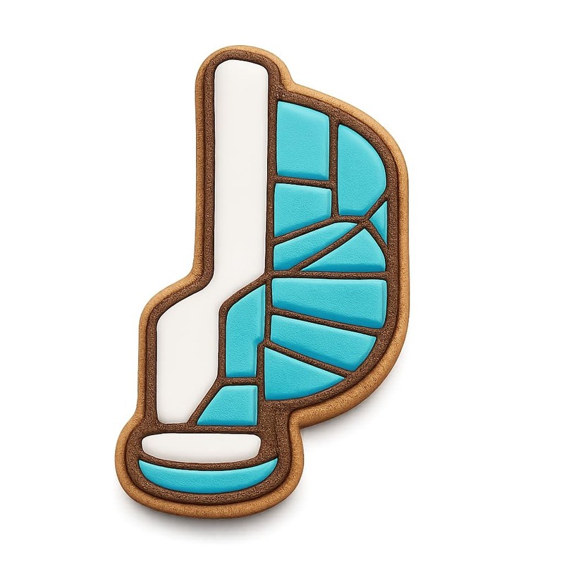 Spiral Staircase Cookie Cutter & Stamp, Fondant & Clay - 2.6x4 gallery
