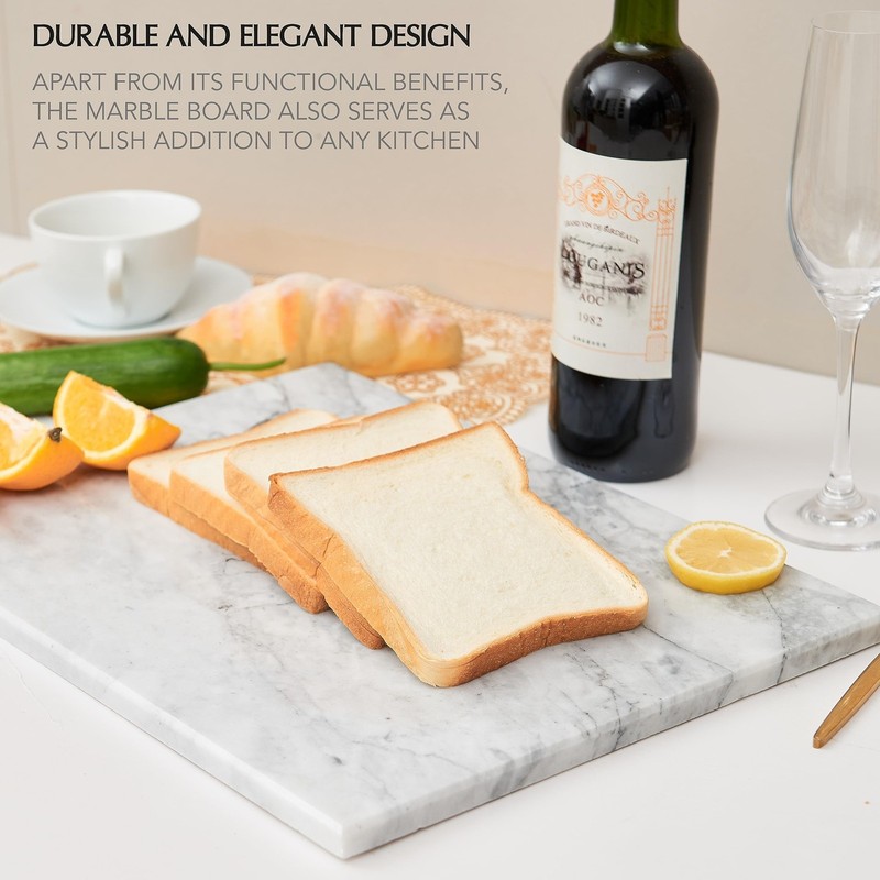 Kitchen Marble Stone Cutting Board - Marble Cutting & Charcuterie Board of 16... gallery