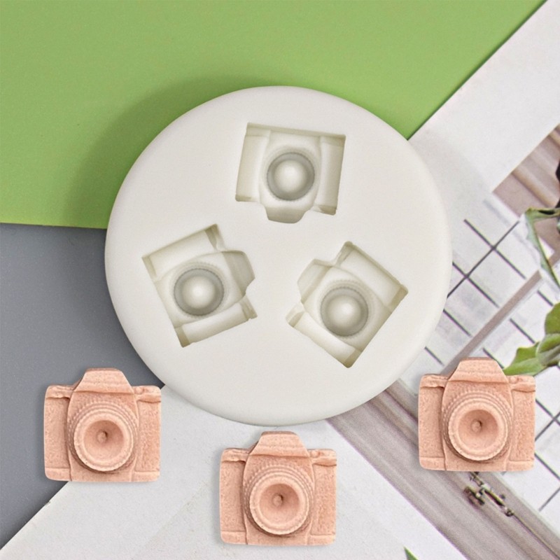 Mini Camera Silicone Molds Fondant Chocolate Mould Cake-Topper Decorating Tools gallery