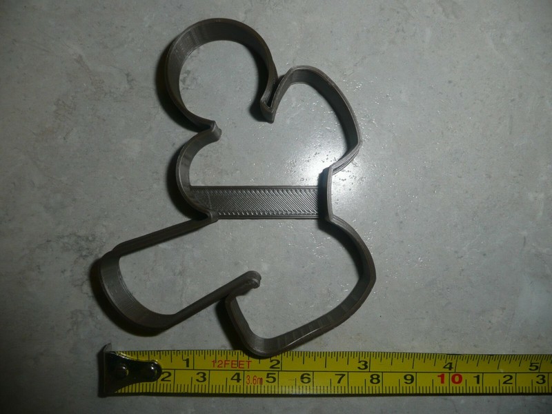NINJA GINGERBREAD MAN OUTLINE POSE 3 CHRISTMAS SPECIAL COOKIE CUTTER USA PR3210 gallery