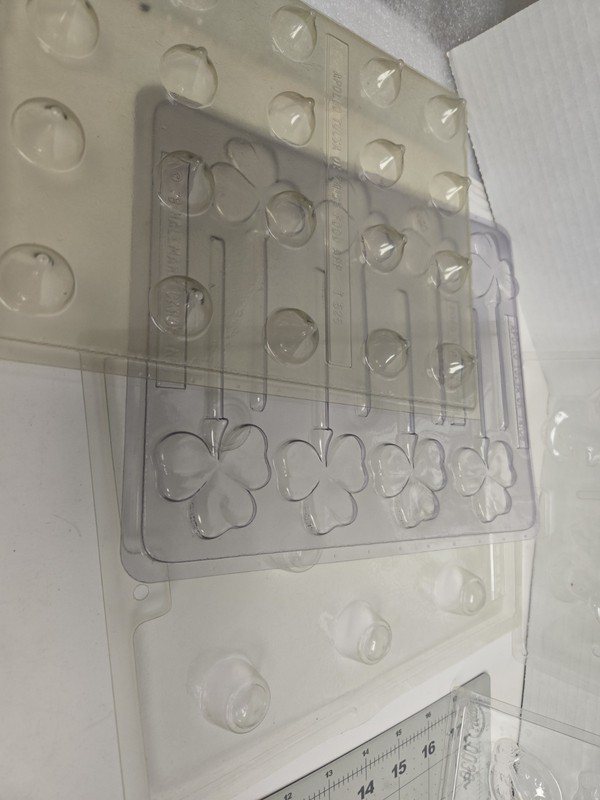 Candy Chocolate Mold Lot Gummy Bear Silicone Holiday Wilton Hard Plastic Molds gallery
