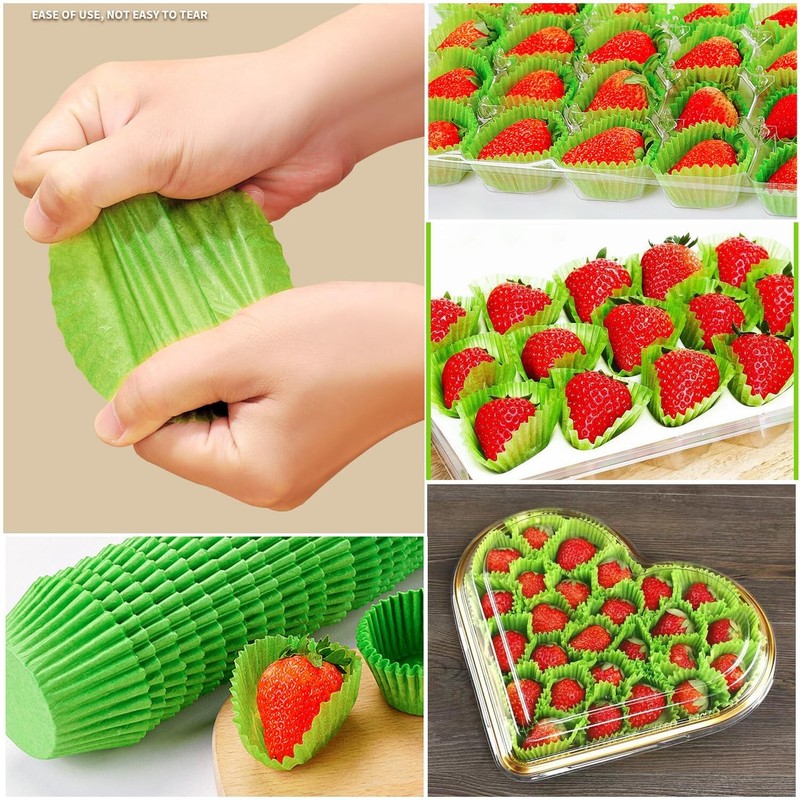 1000 Pack Mini Cupcake Liners 1.5 inch Green Paper Muffin Cups Cupcake Wrappe... gallery
