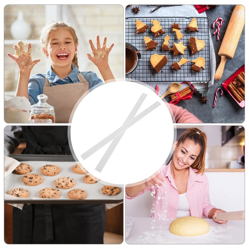 2Pcs Cookie Balance Rulers for Even Dough Thickness, Easy-to-Use Measuring Gu... gallery