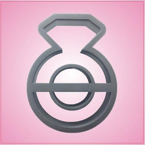 Diamond Ring Cookie Cutter for Baking & Fondant Clay Gifts Kitchen