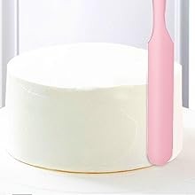 5 Piece Pink Silicone Spatula Set, Heat Resistant Rubber Spatulas Set, gallery