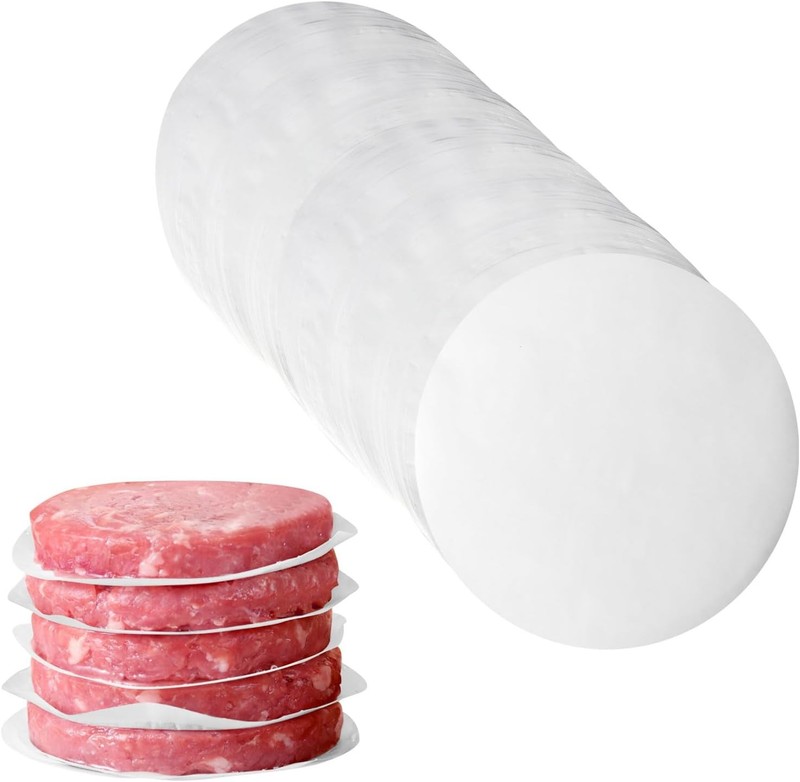 250Pcs-4 Inch Parchment Paper Rounds, YU Non-Sti Baking Parchment