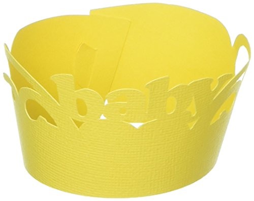 All About Details CWRBABY Yellow Daisy Baby Cupcake Wrappers Set of 12