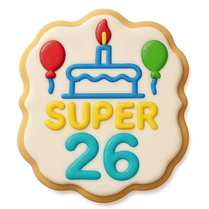 Super 26 Flying Stance Cookie Cutter & Stamp, Fondant & Clay - 3.4x4" gallery