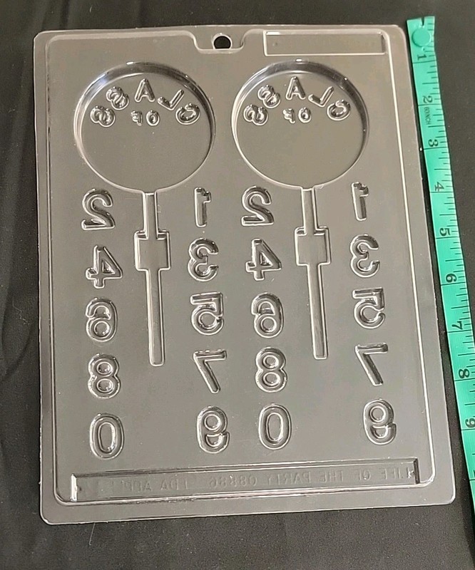 LOTP Class Of 25 26 Any Graduation School College Chocolate Lollipop Candy Mold gallery