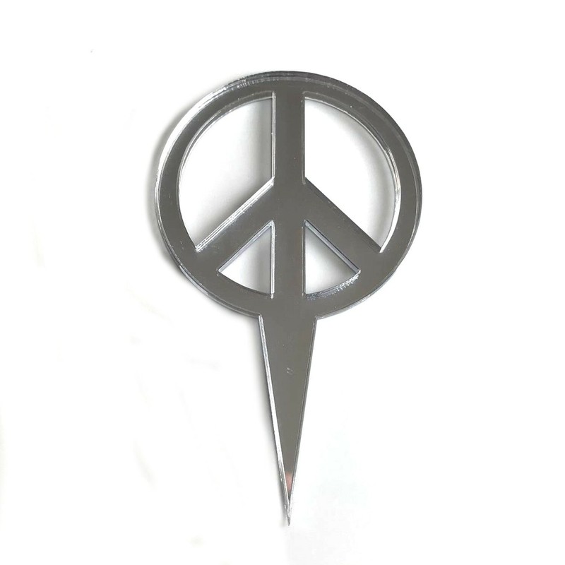 CND Shaped Cake & Cupcake Toppers, Many Colours & Sizes, Plain or Engraved gallery
