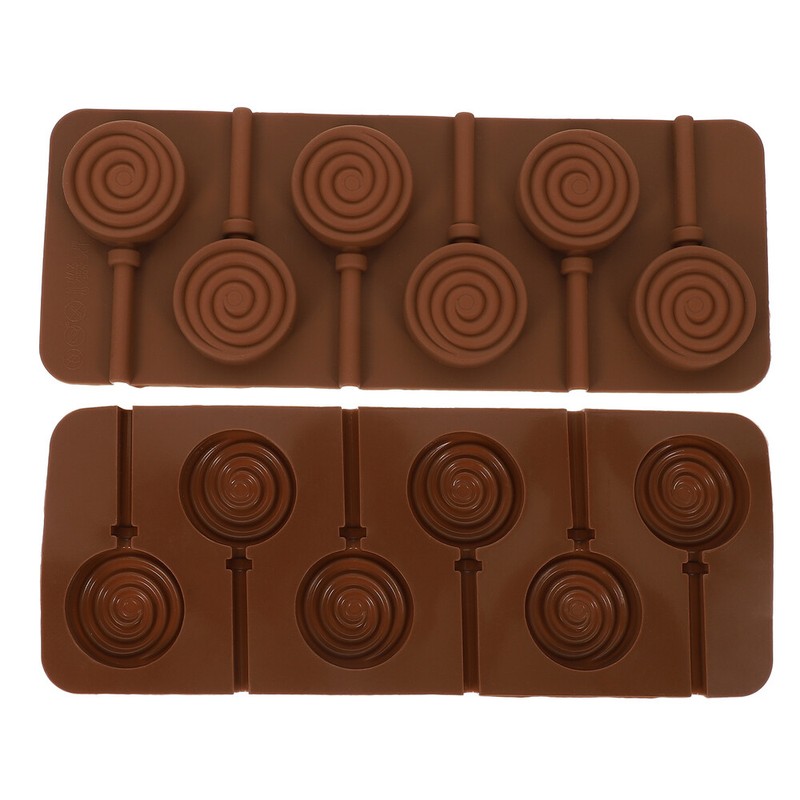 2PCS Baking Molds Baking Bakery Lollipop Molds Baking Tool for Baking Canteen gallery