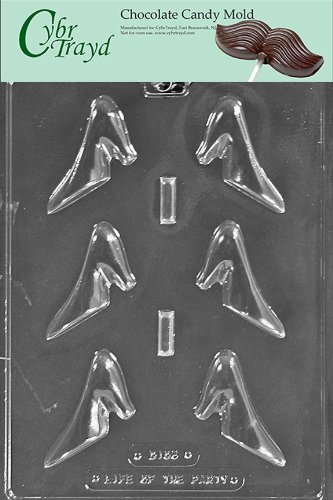 CybrTrayd 3D, 3" High Heel Shoes Chocolate Candy Mold