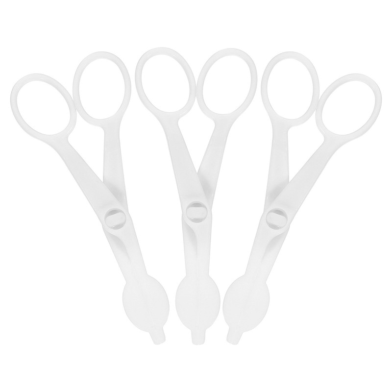 3 Pcs Flower Lifter Cake Decorating, 5.1 x 2.2 Inch, White