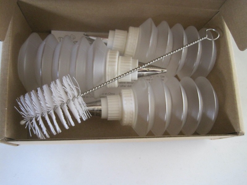 Pampered Chef Decorator Bottles Set NIP gallery
