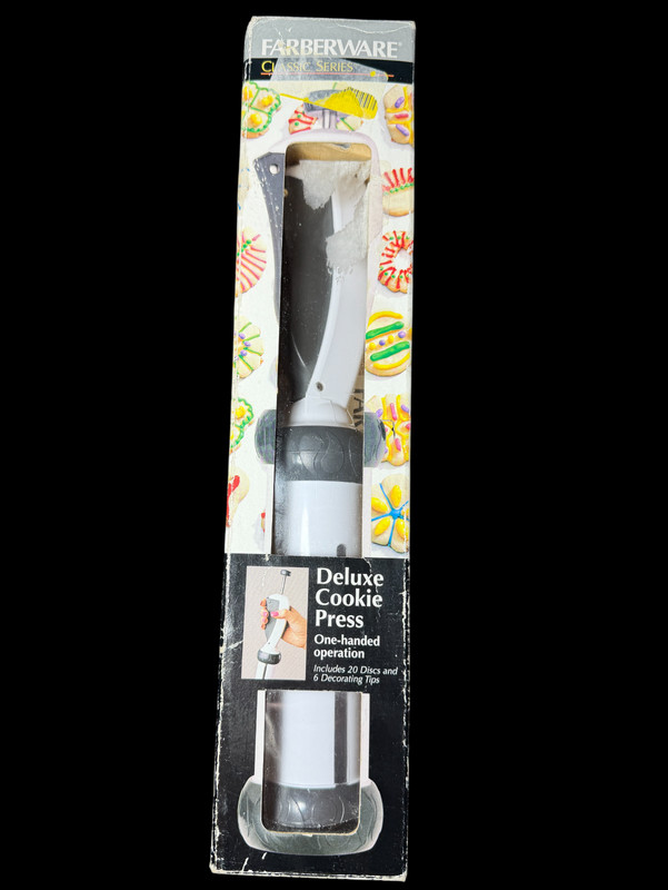 Farberware Deluxe Cookie Press #78424 NOS New