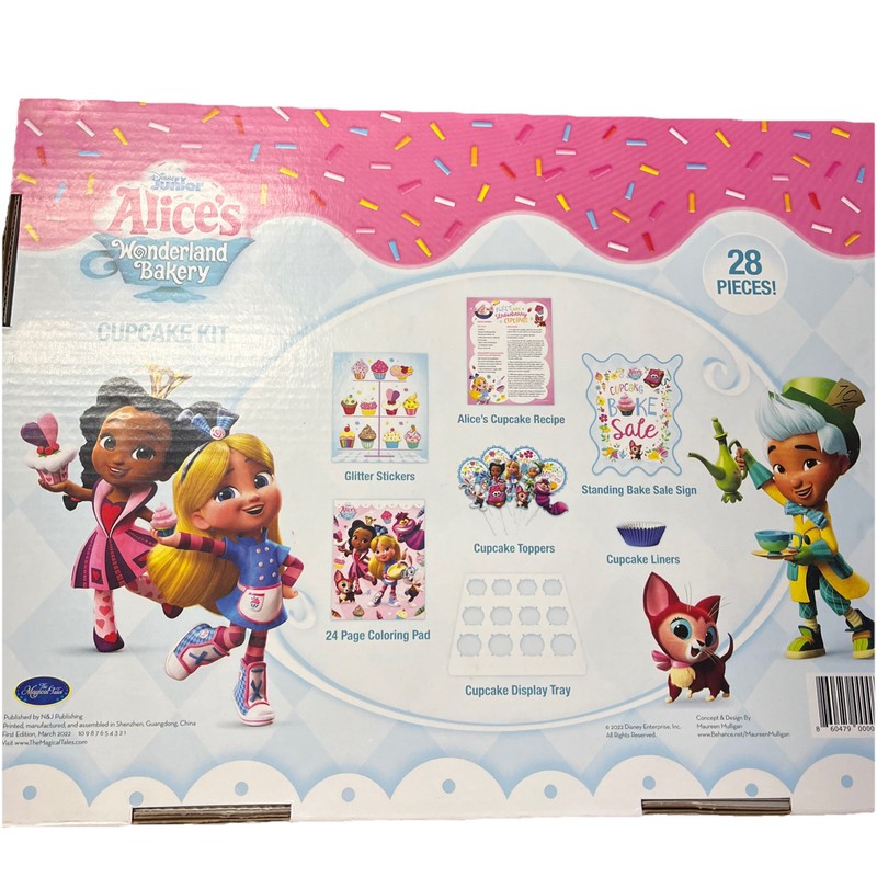 Disney Junior Alice's Wonderland Bakery 28 Piece Cupcake Toppers Cupcake Recipe gallery