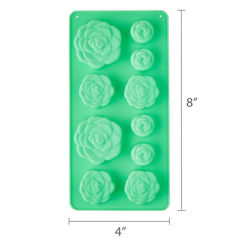 10-Cavity Succulent Silicone Mold Fun Chocolate Candy Gummy Treats Baking New gallery
