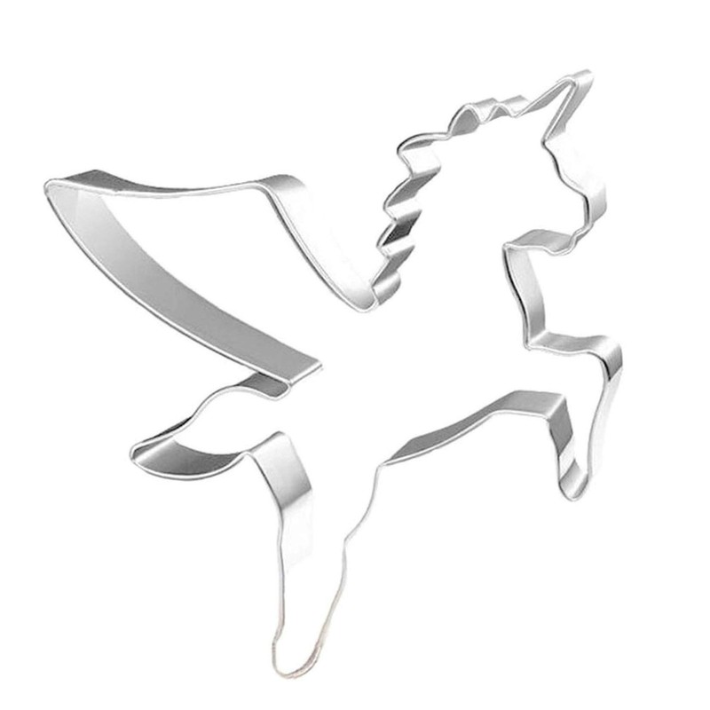 Pegasus Horse with Flying Wing Cookie Cutter Stainless Steel